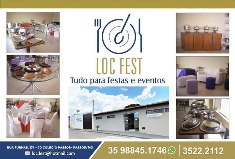 LOC FEST FESTAS E EVENTOS, 35222112 Click & Disk